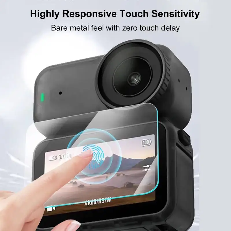 For DJI Osmo Nano PULUZ Tempered Glass Screen Film with Lens Hydrogel Film