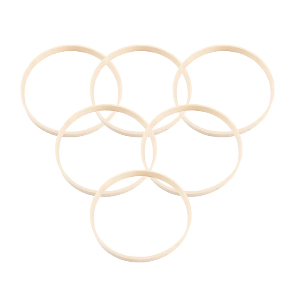 

Ultnice Wooden Floral Hoop Rings Set for DIY Wreath Decor and Dream Catchers - 15Pcs (10 Inch)