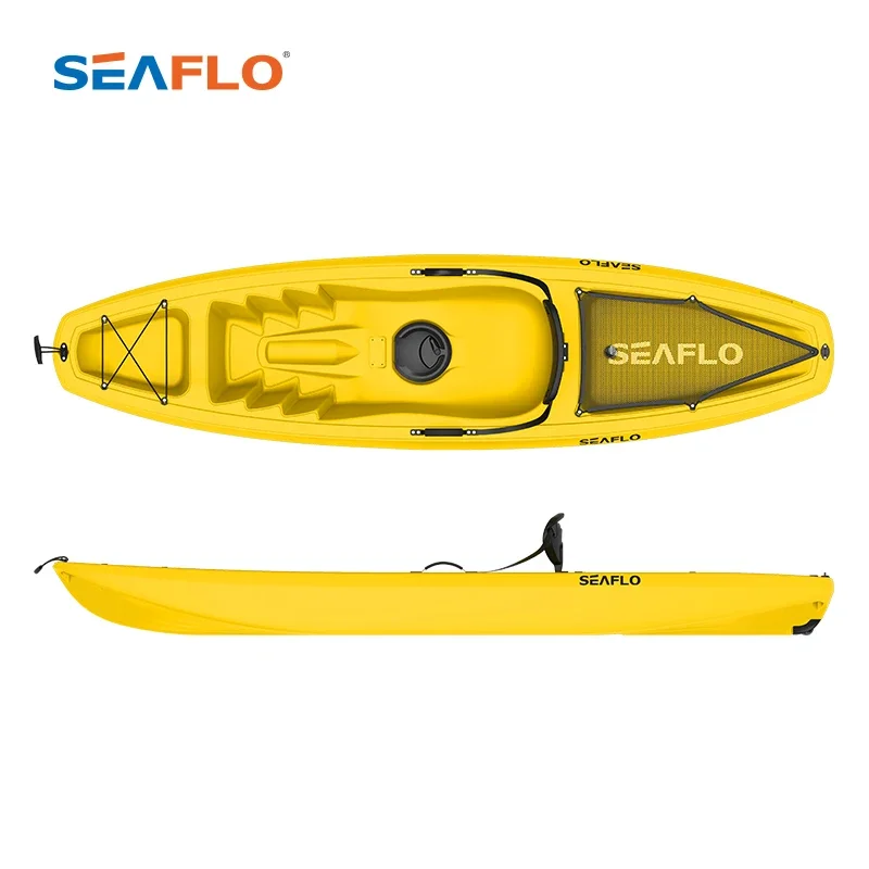 

8.9ft SEAFLO Factory Direct Sale Hdpe Cheap Plastic Sea Fishing Kayak Wholesale Sit On Top Kayak For Fishing