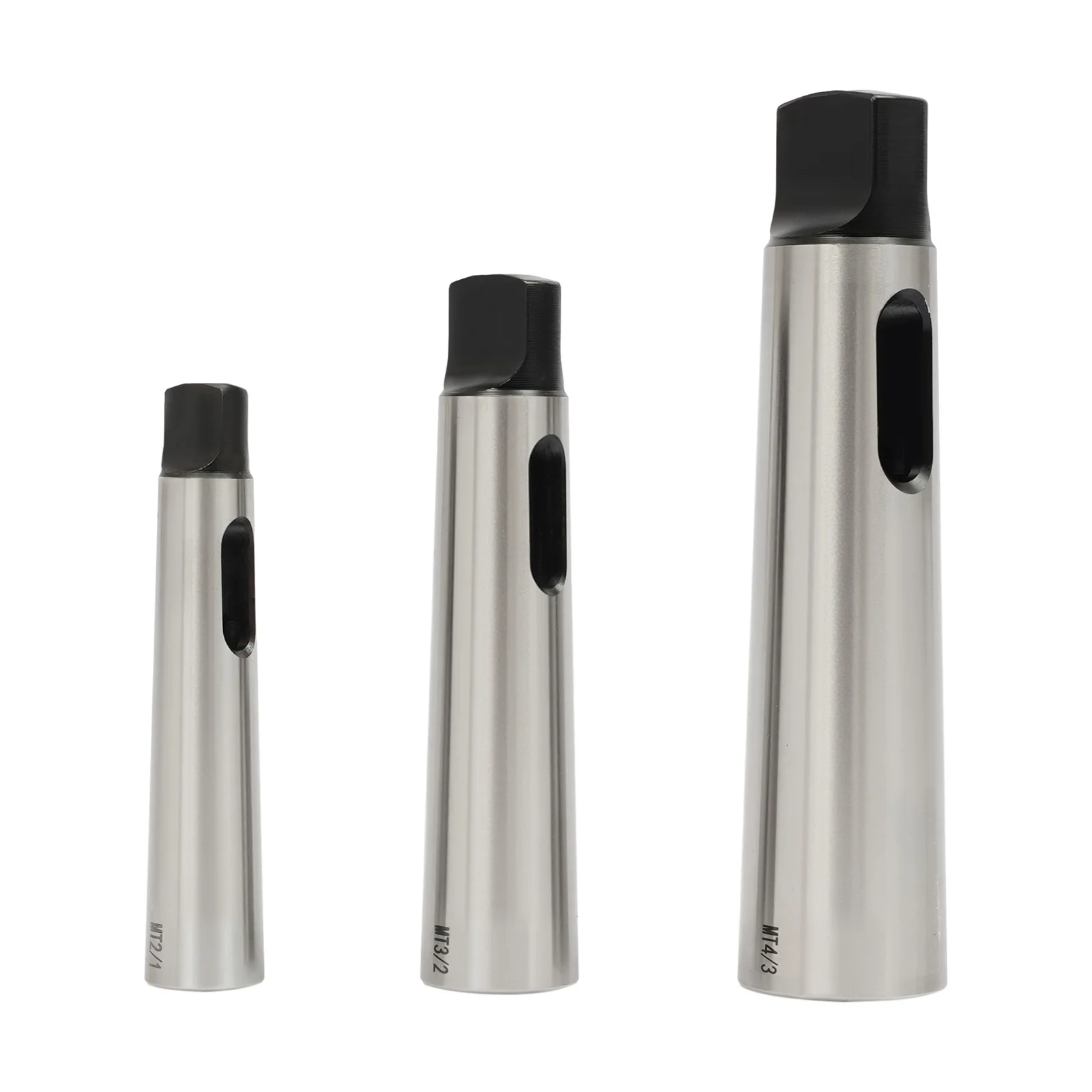 3 Reducing Sleeve Morse Taper MK4-3 MK3-2 MK2-1 Conical Sleeve Adapter MK4 to MK1 for Stand Drills or Lathes