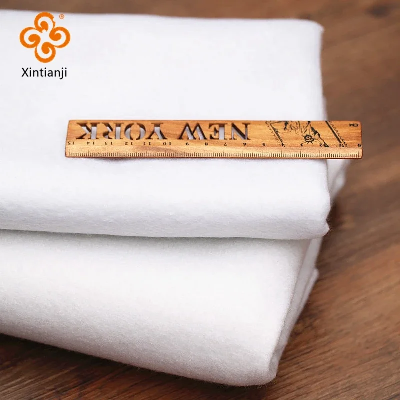 Iron on Interfacing Fabric Non-Woven Single Sided Adhesive Fusible Fleece DIY Cloth Bag Craft Thick Lining Sewing Accessories - 5