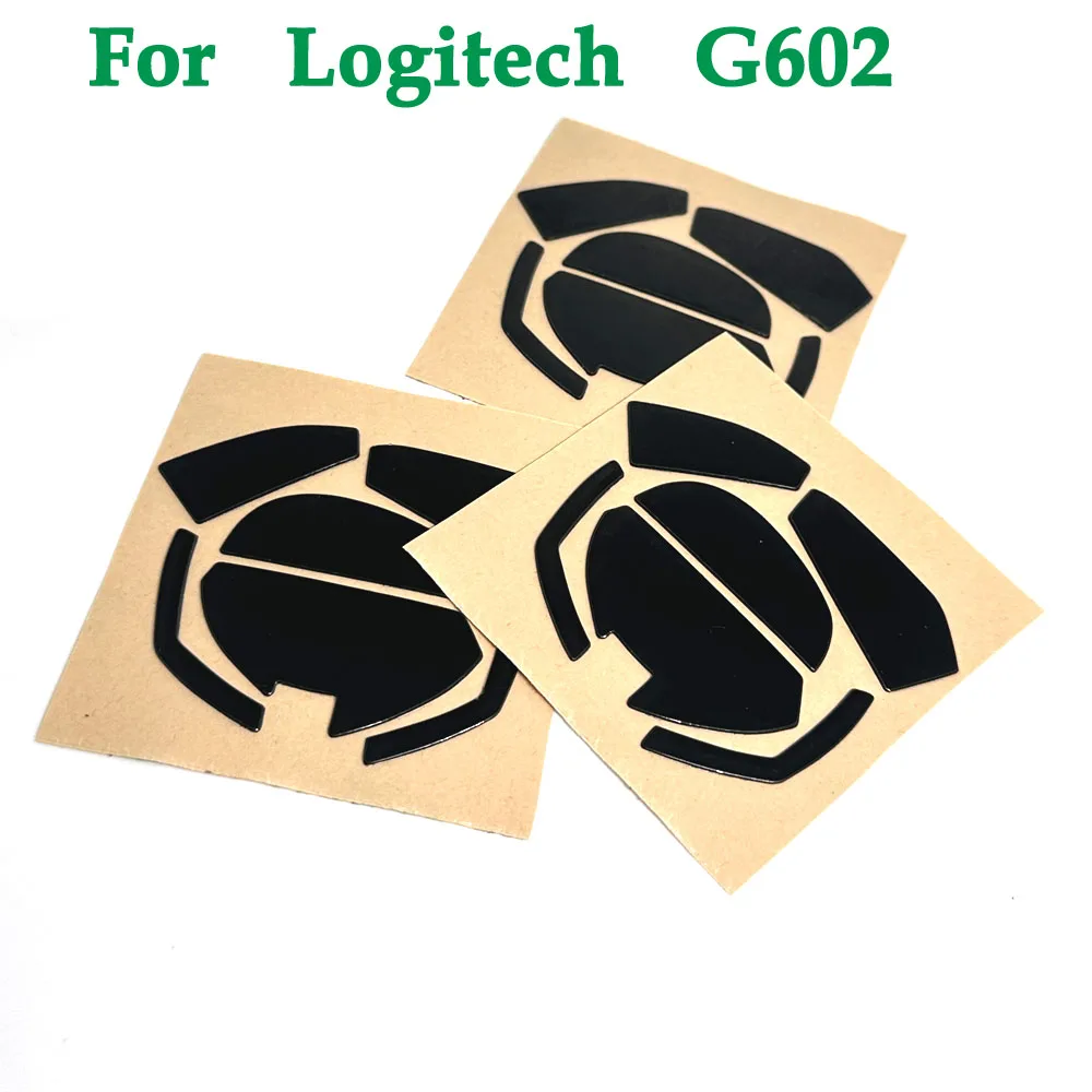 

1set Mouse Feet Skates Pads For Logitech G602 NEW wireless Mouse Black Anti skid sticker 0.6mm connector
