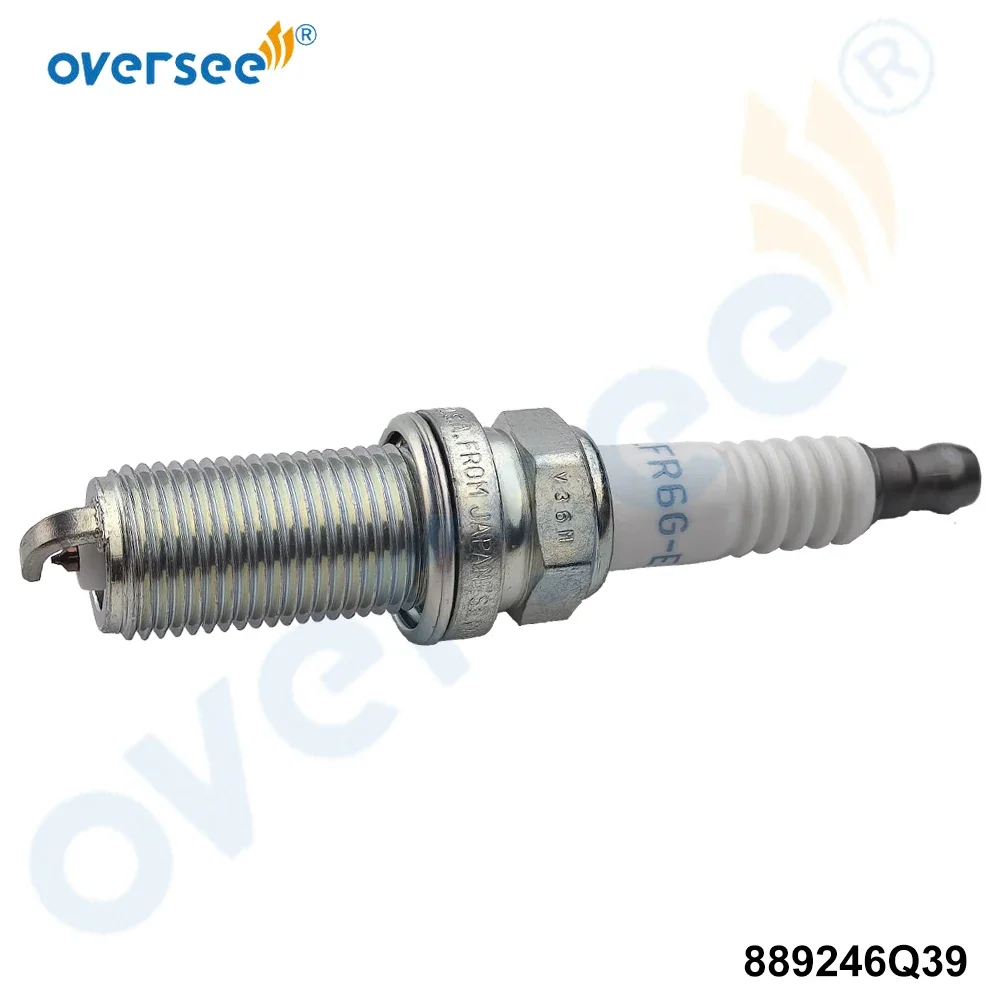 889246Q39 Spark Plug ILFR6GE for Mercury 150-400HP Outboard Motor (Original)