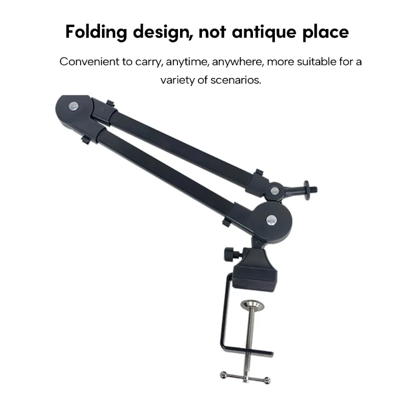 

Портативный металлический держатель для микрофона, до 2 кг