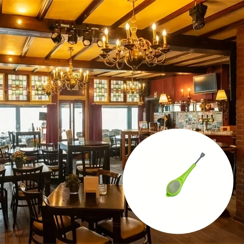 1pc Silicone Tea Infuser Strainer with Stainless Steel Handle,Loose Leaf Tea Steeper, Kitchen Gadget for Restaurant Use