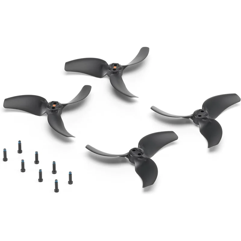 Pales 3032S noires pour DJI Avata 2, emballage avec vis de rechange