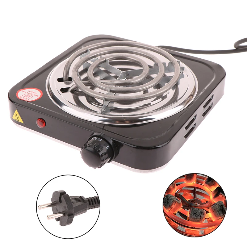 Description Picture 6 of item1 PC Kitchen Cooking Coffee Heater Chicha Fast Burning Hookah Shisha Coal Burner 1000W Hot Plate Barbecue Electric Stove