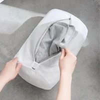 Zipper Slim Mesh Laundry Wash Bags Foldable Delicates Lingerie Bra Socks Underwear Washing Machine Clothes Protection Net 2