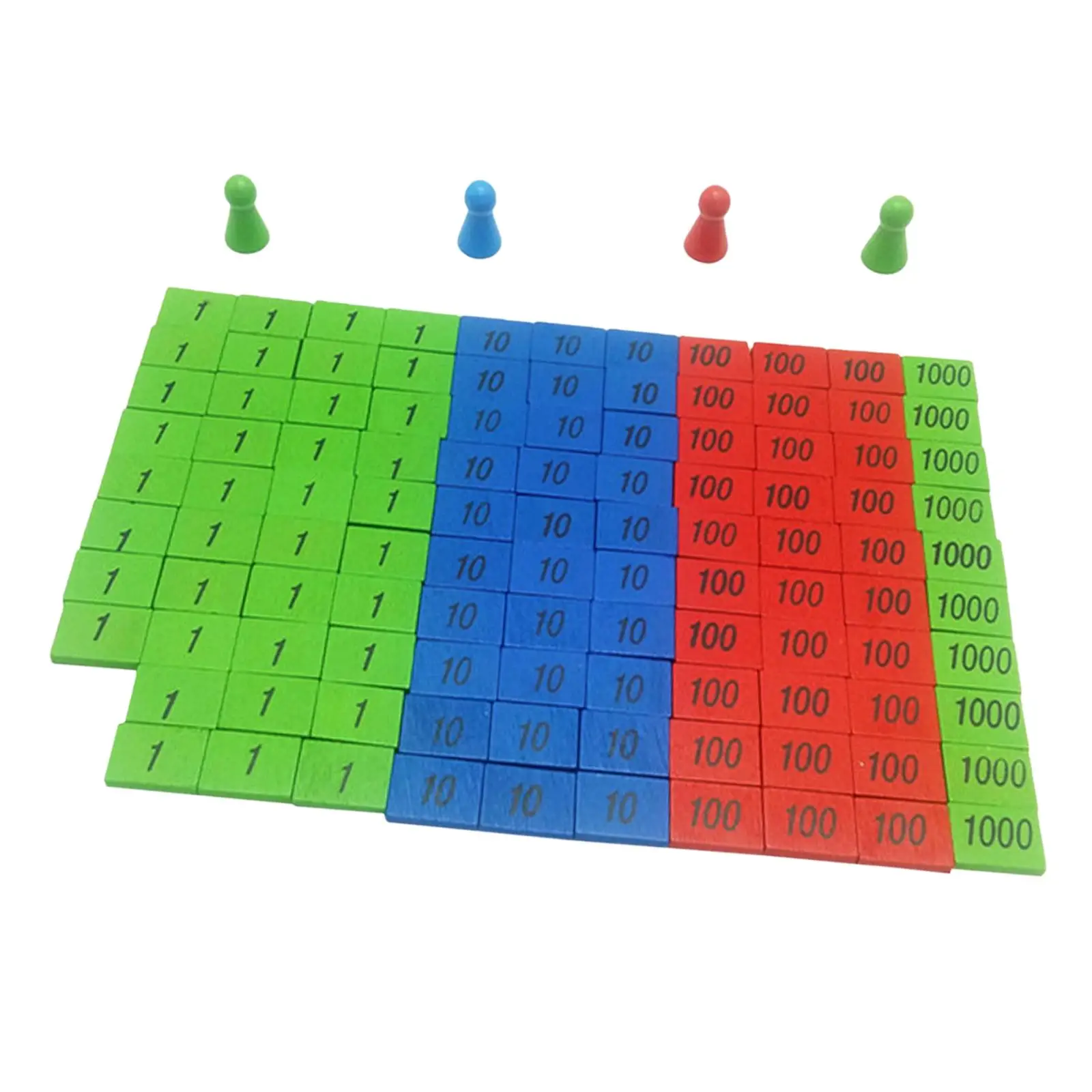 Educational Toys Professional Montessori Stamp Game Maths Teaching Aids Counting 112x