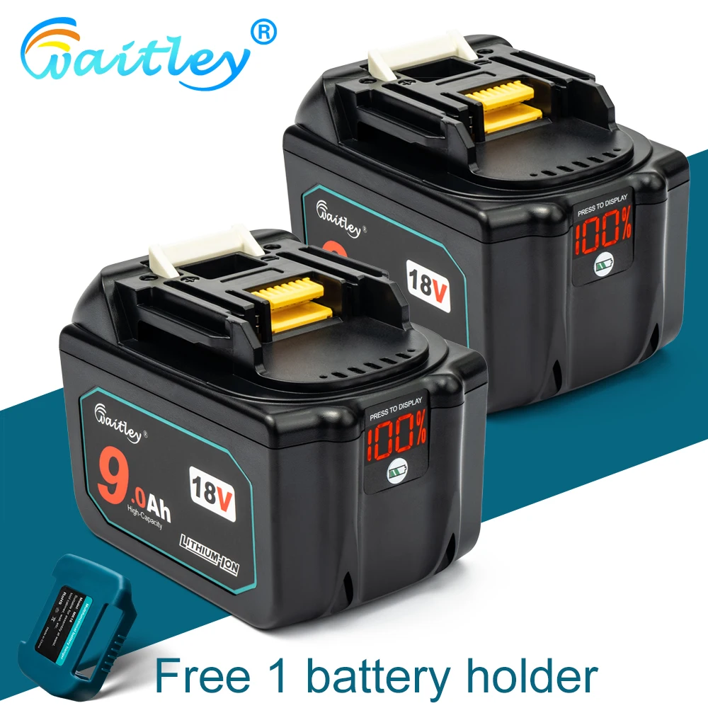 18v 9.0ah Battery For Makita Power Tool 