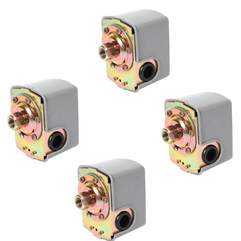 

4X Well Water Pump Pressure Control Switch Adjustable Double Spring Pole
