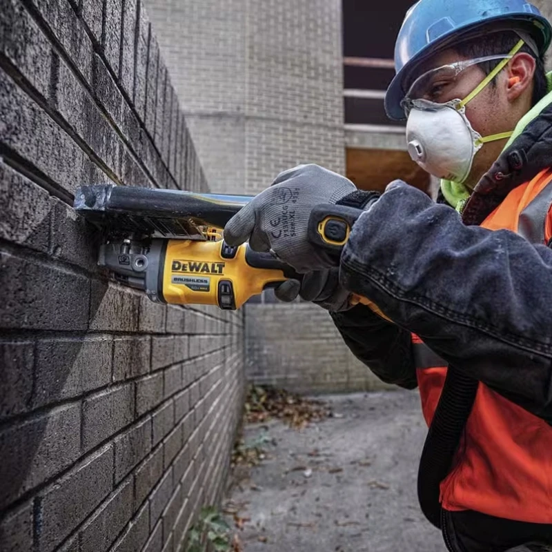 DEWALT  Brushless DCG414 18V Grinder 125/150/100mm Grinding Machine Power Tool ElectricGrinder Rechargeable Wireless Drill tools 5