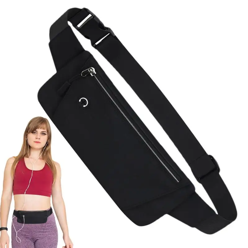 

Small Fanny Pack Waist Bag Fashionable Waterproof Walking Belt Adjustable Running Belt For Phone Unisex Running Pouch For Gym