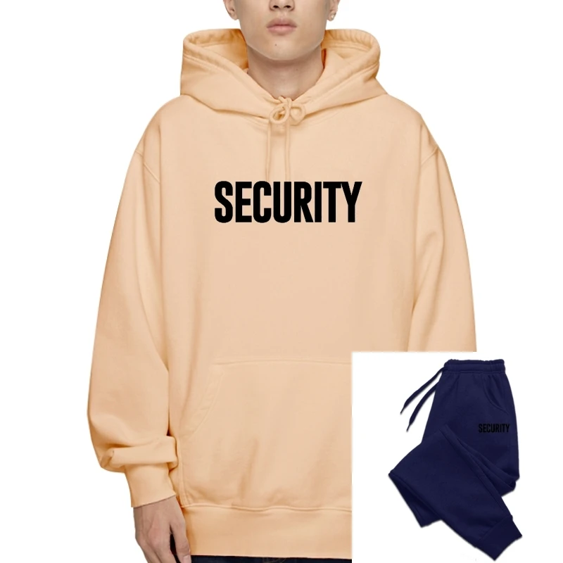 

Security T-Hoodies Autumn S-4XL FrontBack event staff party Sweatshirt Hoodies bouncer guard