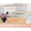Mattress for Cool Sleep & Pressure Relief,Certipur-Us Certified Memory Foam Mattress,Fiberglass Free Full Size Mattress in a Box 5
