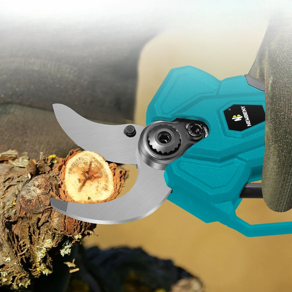 For 45mm Brushless Electric Pruning Shears  4 Gears Cordless Efficient Garden Electric Scissors For Makita 18V Battery 6