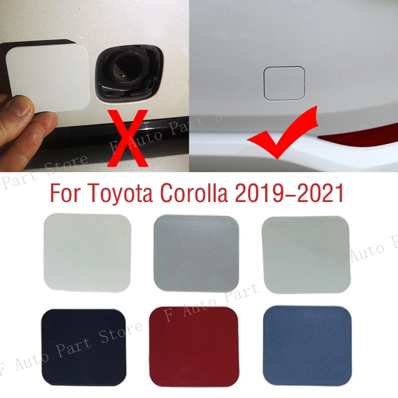 Car Rear Bumper Tow Hook Cover Cap Trailer Hauling Eye Lid Toyota Corolla car tow hook cover