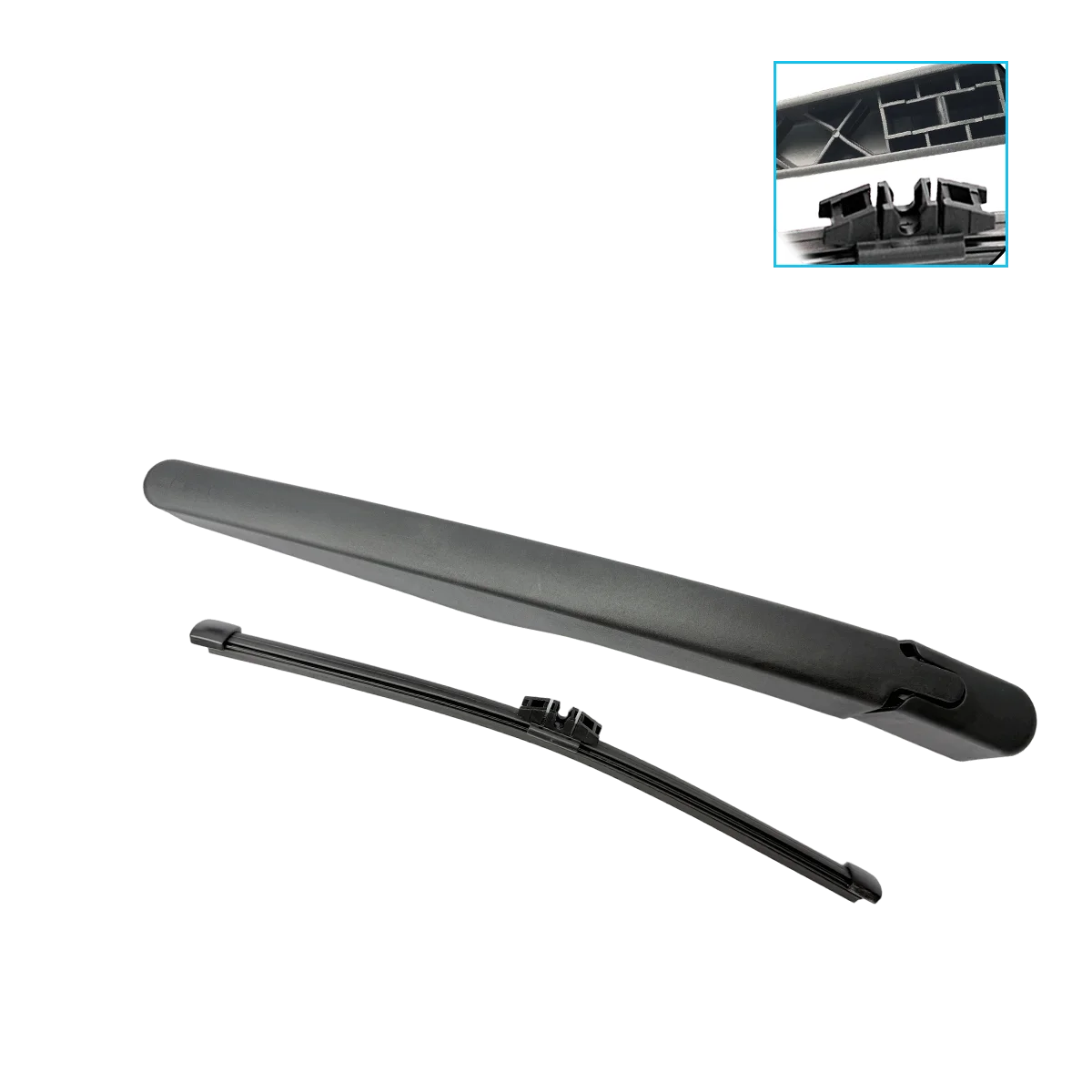 Enhanced Rear Windscreen Wiper Arm and Blade