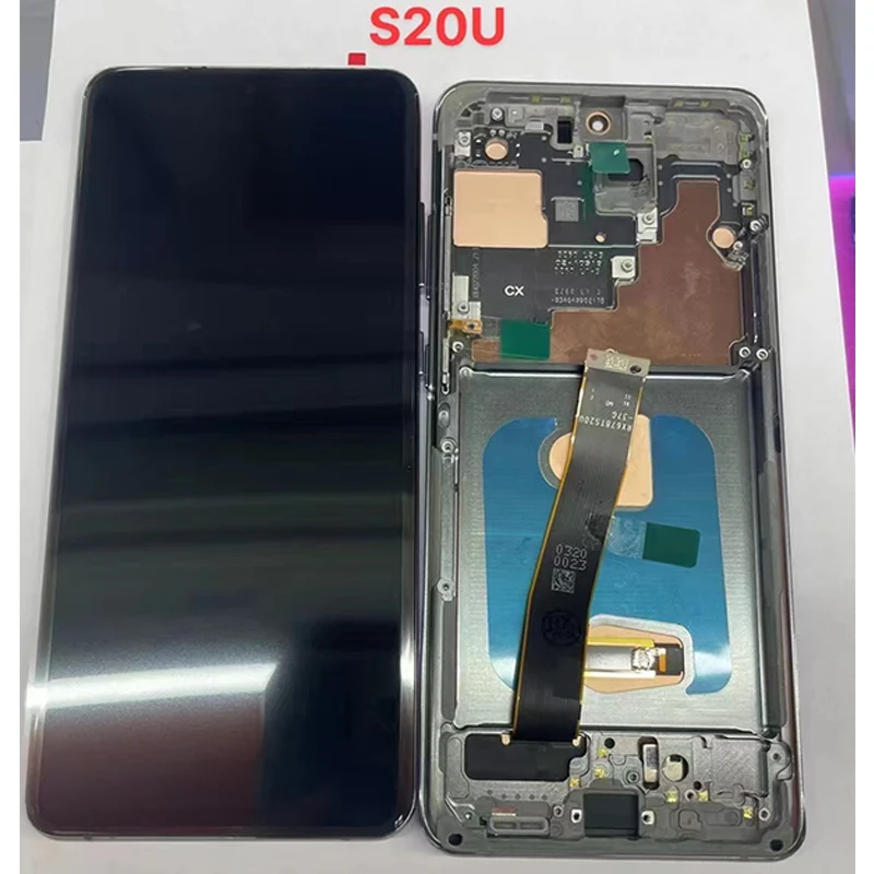 Qualità Oled Per Samsung Galaxy S20 Ultra Lcd G988 G988F G988B/Ds Display Touch Screen Digitizer Per Samsung S20 Ultra S20Ultra