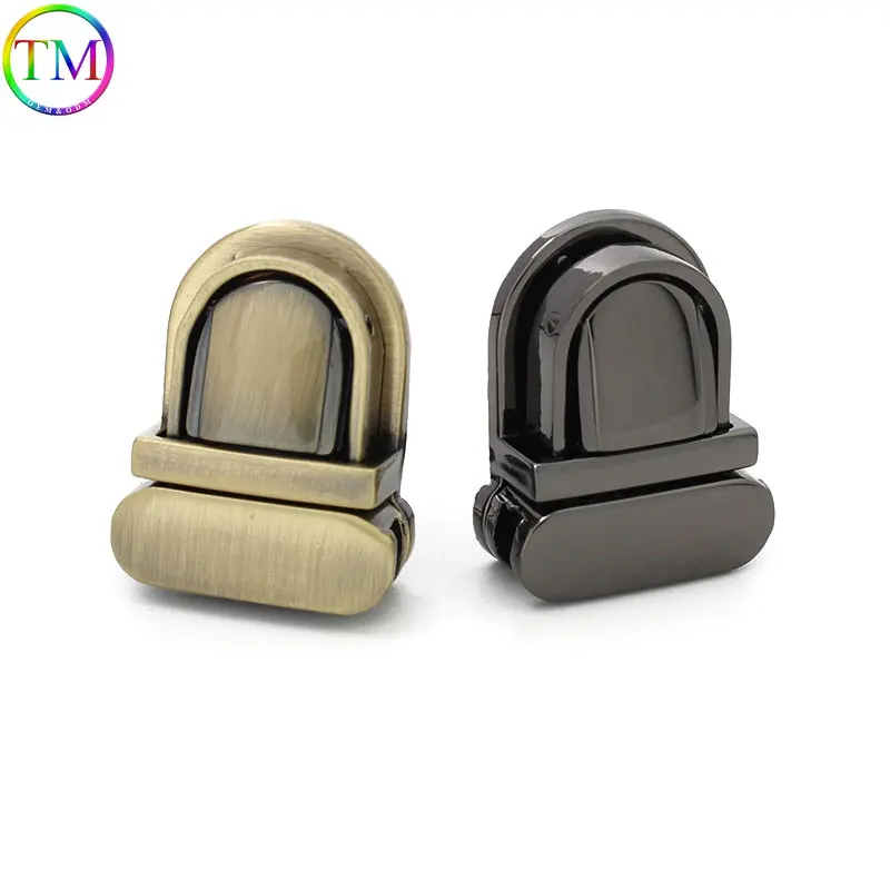 10 Pieces Metal Mortise Lock Clasp Turn Twist Locks Bag Purse Handbag Closure Snap Buckles Diy Handmade Hardware Accessories