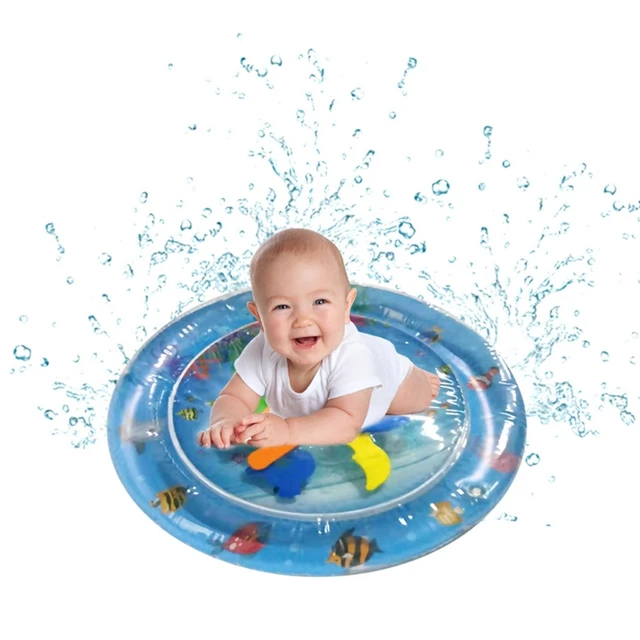 17/21/25inch Baby Water Mat Garden Water Pad Circle Square Heart Swimming Pool Baby’s Party Favor Sets Outdoor Games 2