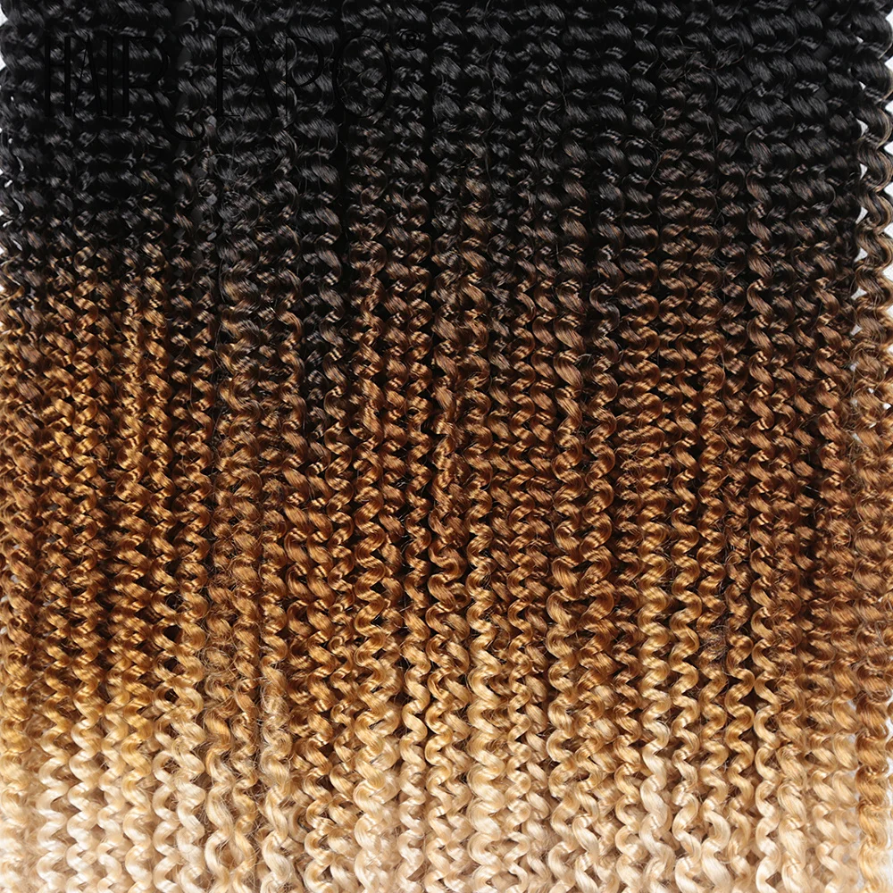 Pre-twisted Passion Twist Crochet Hair for Black Women Water Wave Crochet Braids Pre-looped Synthetic Braiding Hair Extensions 2