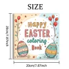 The Coloring Book Easter Theme for Adults and Teens Features Cute Bunnies and Eggs, Happy Easter Holiday Gifts 2