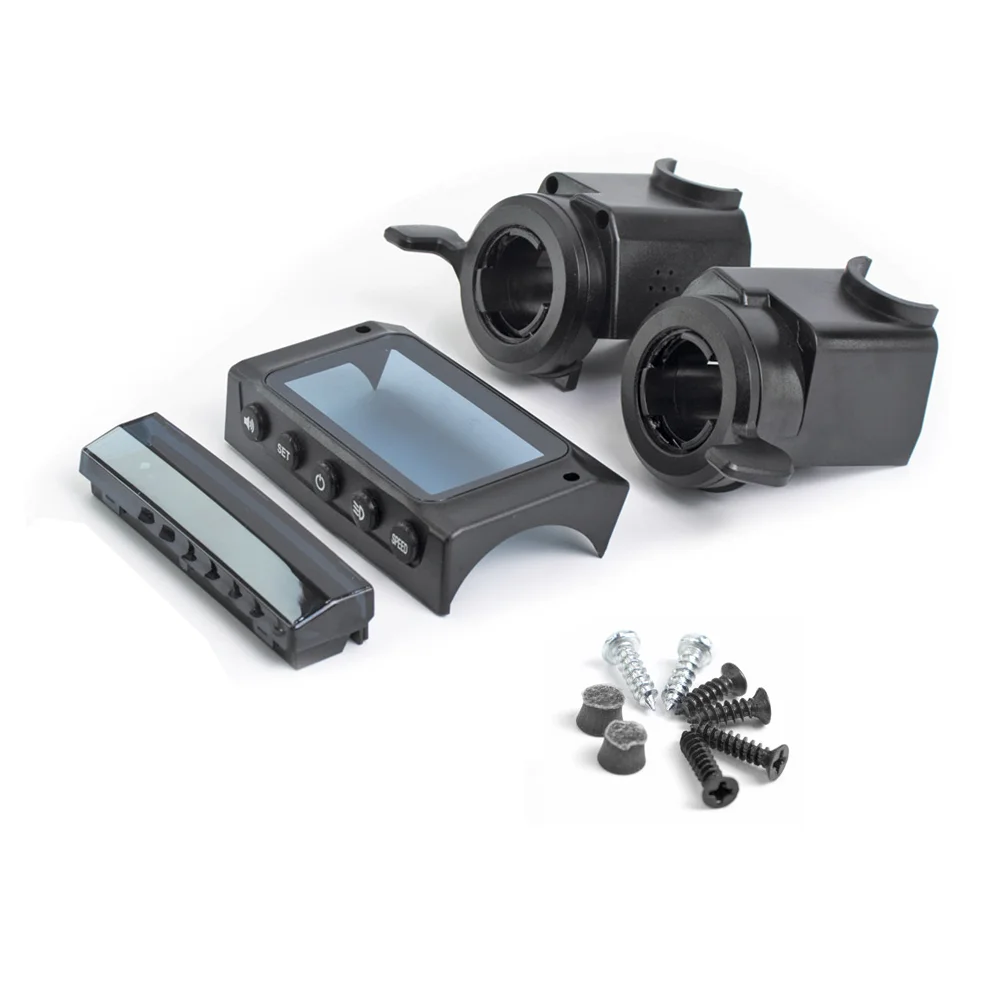 Screen Cover Wear-Resistant Electric Scooter+ Left/Right Thumb Handle Lamp Shell+Lamp Housing Kit For Kugoo S1 S2 S3 Kickscooter