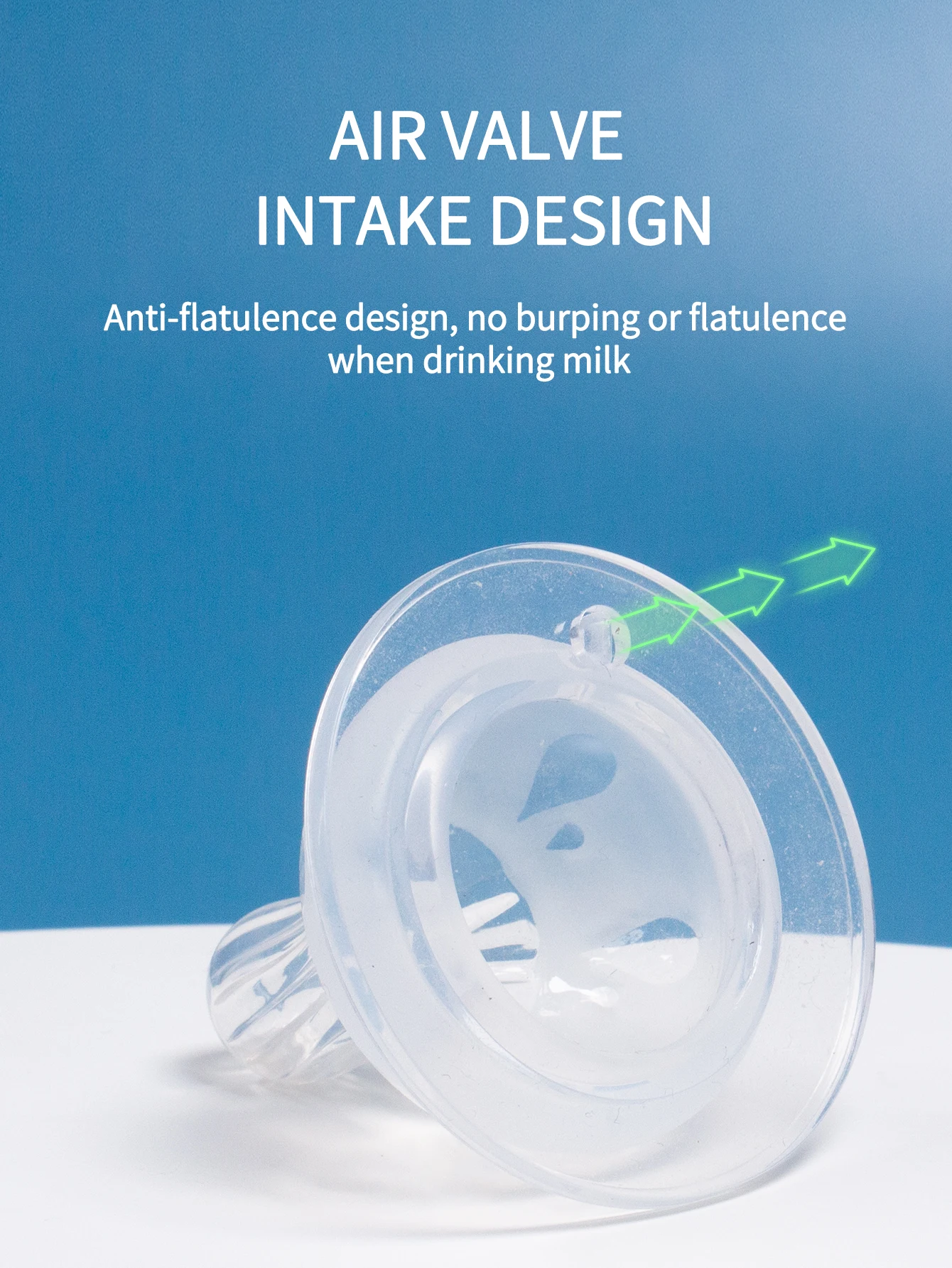 1 Pcs Baby Bottle Nipples Wide Mouth Thickening Three Dimensional Simulation Breast Milk 5cm Water Drop Design Silicone Nipple silicone nipple shield bottle accessories silicone baby feeding bottle