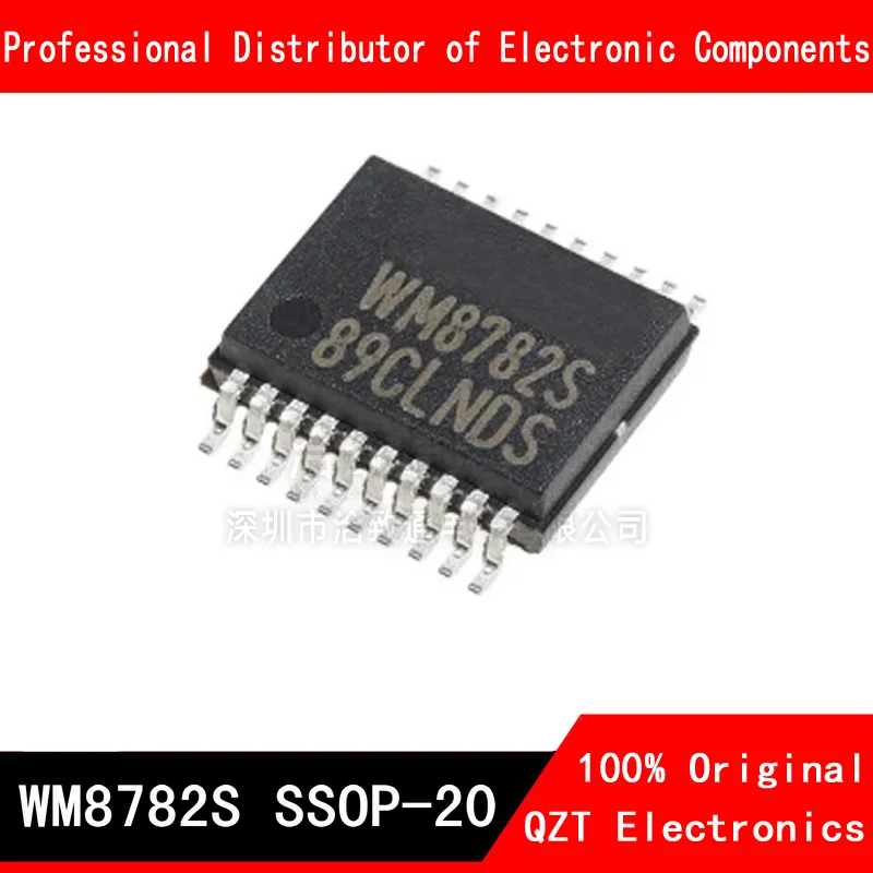 10pcs/lot WM8782SEDS SSOP WM8782S WM8782 SSOP-20 new original In Stock 5pcs lot pic18f14k50 pic18f14k50 i ss ssop 20 in stock