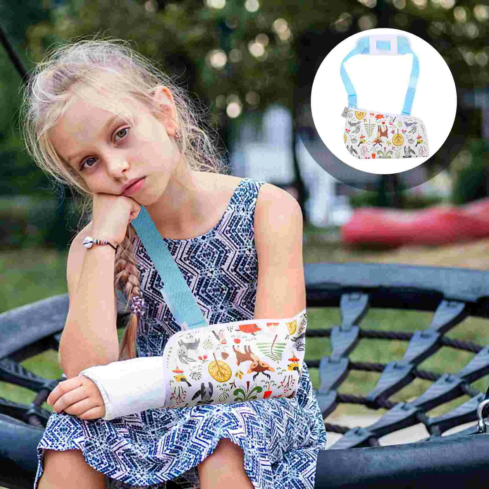 

Kids Medical Shoulder Arm Sling Broken Arm Elbow Shoulder Injury Immobilizer