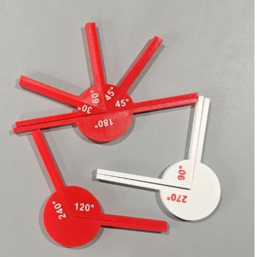 Angle Measurement Tools Teaching Tools Geometric Angle Display Instruments Angle Recognition Math Supplies - 4