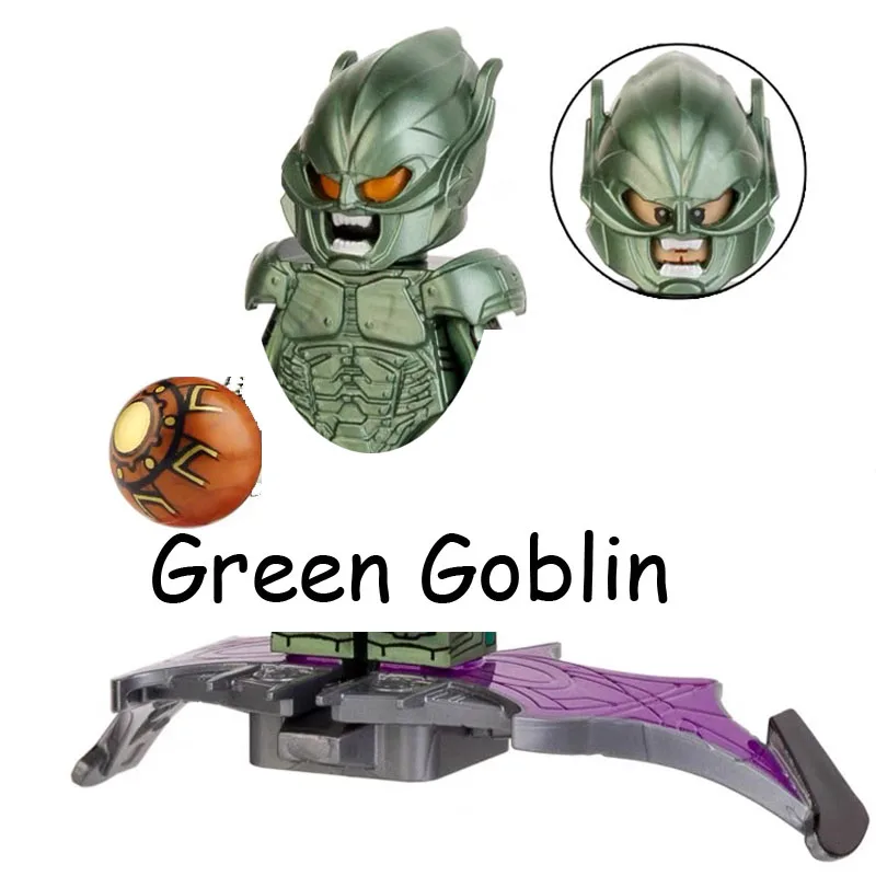 Детский конструктор The Amazing Heroes Green Goblin With Glinder Норман Осборн |