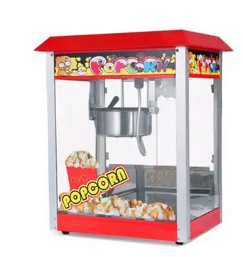 Popcorn machine commercial stall full-automatic puffer electric ball butterfly popcorn  roof   1 2 inch thread automatic water level control valves tower float ball valves water inlet level valves