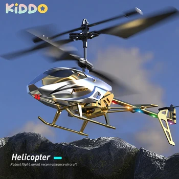 RC Helicopter 3.5CH 2.5CH Remote Control Airplane USB Charging Fall Resistant Collision Wireless Aircraft Children’s Day Gifts