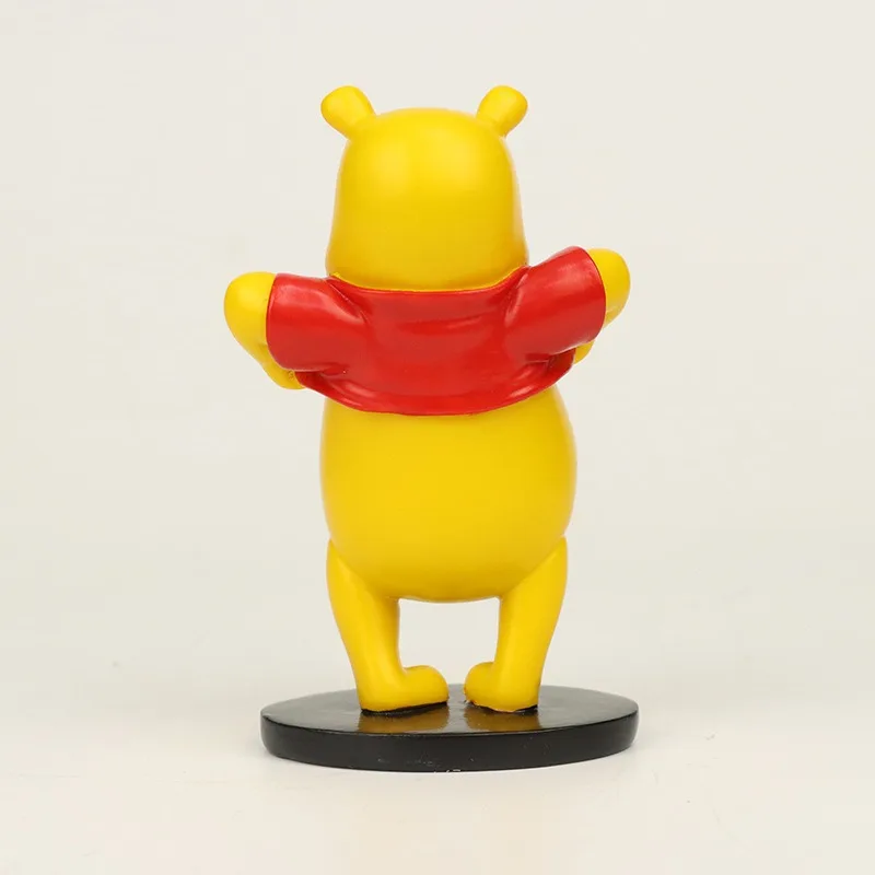 Kawaii Disney Winnie the Pooh Fat Bear Action Figure Hobby Toys Resin Ornament Home Decoration Charm Birthday Gifts For Children