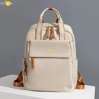 CFUN YA 2023 Vintage 14 inch Laptop Backpack Women Handbags Travel Rucksack Leisure Backpacks School Bags For Teenagers Girls 1