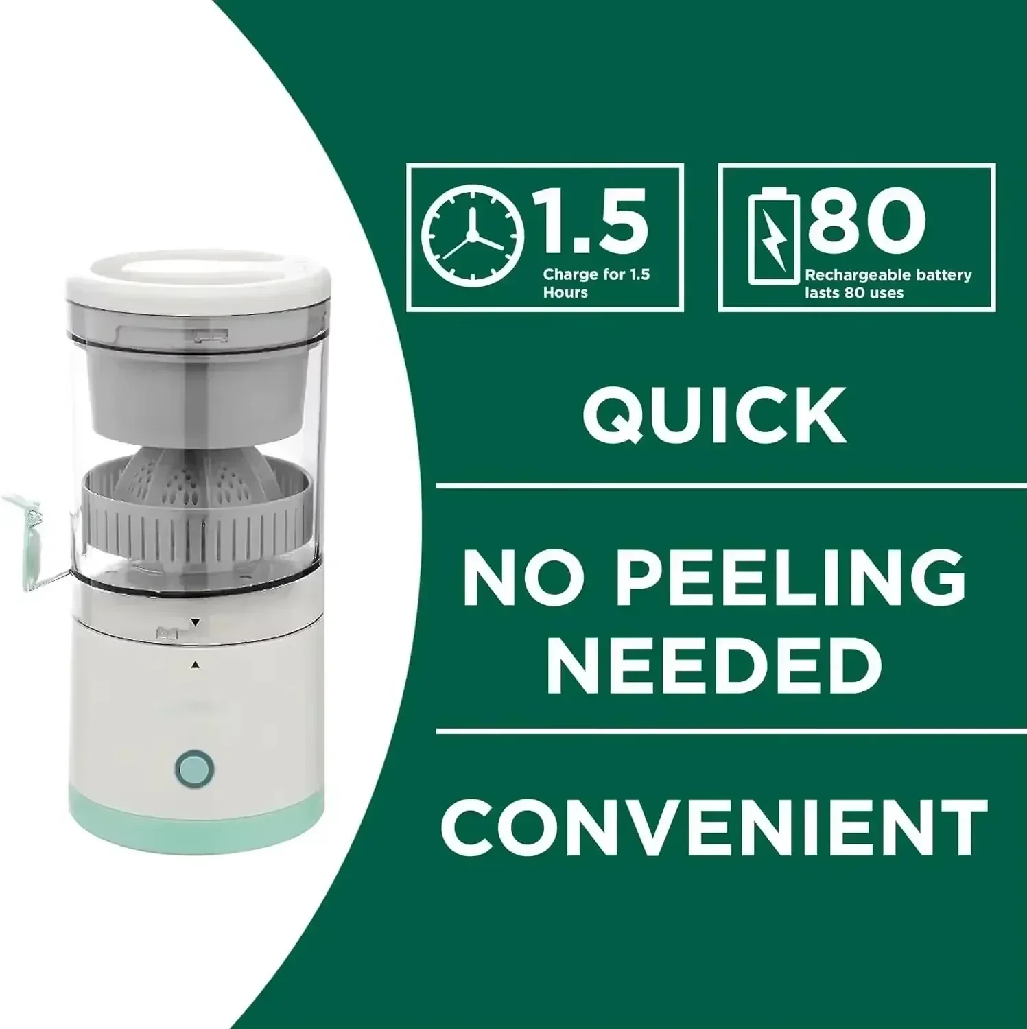 Portable Electric Juicer USB Charging Orange Lemon Fruit Blender Mini Household Juice Squeezer Mixer Citrus Juicer Fruit Juicer 6