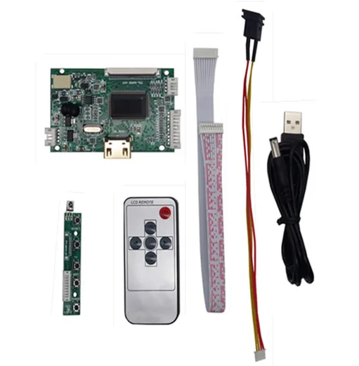 Lcd Tela Driver Placa de Controle av Vga Hdmi-compatível para Tl070wvh18ct Zk070t800480a Csd070nb04f 50pin 800*480 - Imagem 3