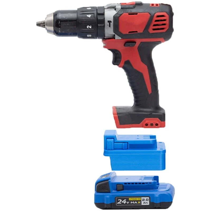Milwaukee 18V 리튬 이온 도구용 어댑터/컨버터-Kobalt 24V 리튬 이온 배터리 어댑터/컨버터 전동 공구 액세서리