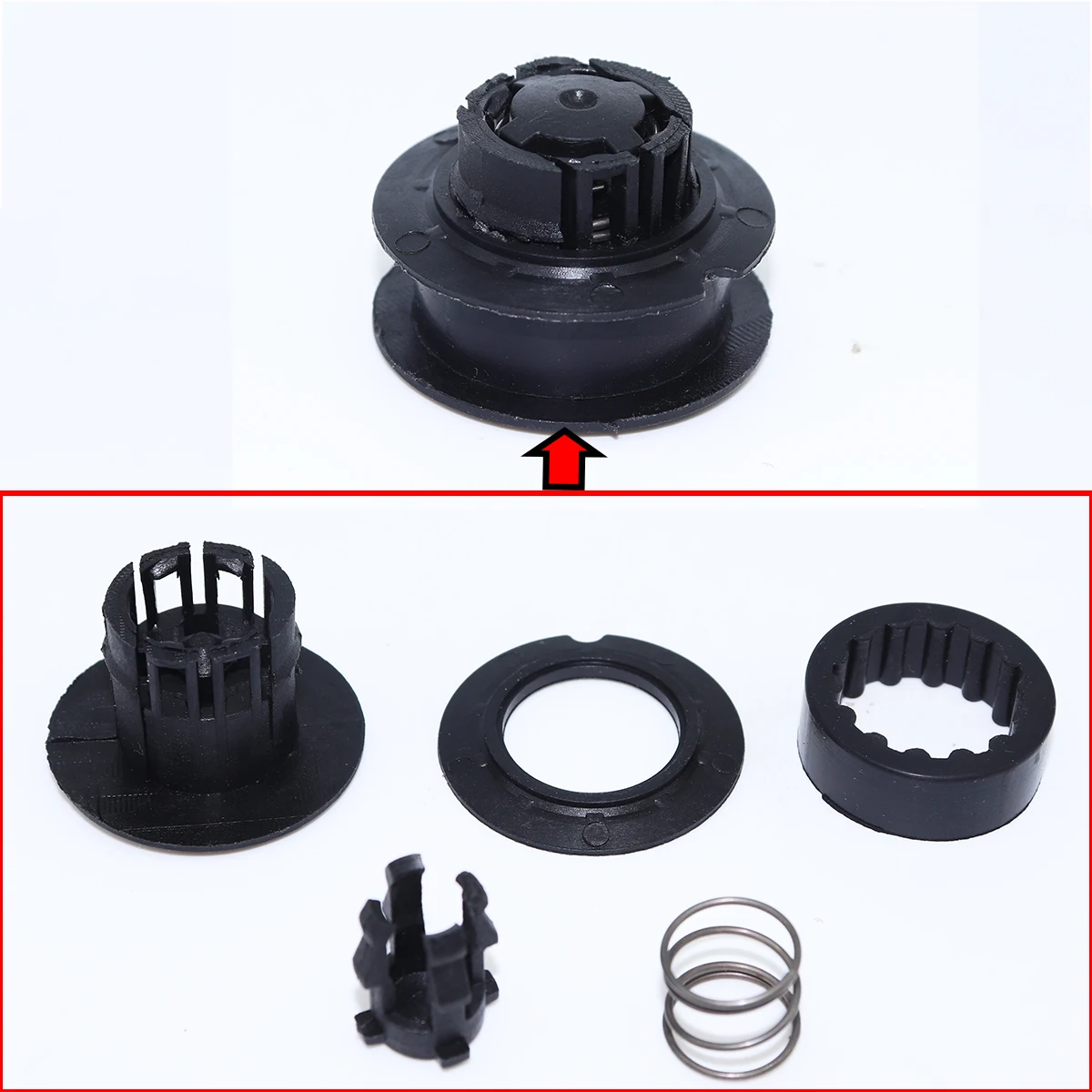 Loose Shifting Issue Fix For Ford Transit MK7 2.2 2.4 FWD RWD 6SP Gear Selector Shift Cable linkage Both End Repair Kit 2006-2014 gearbox control cable repair kit