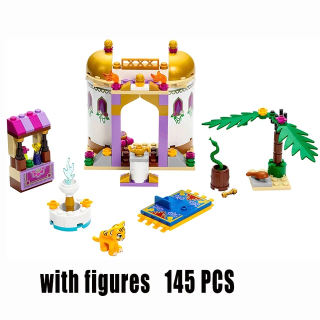 Stock Friend Series Girl Princess Castle 10435 10436 Classic Animated Bricks Compatible 41062 41063 Building Blocks Kids Toys 6
