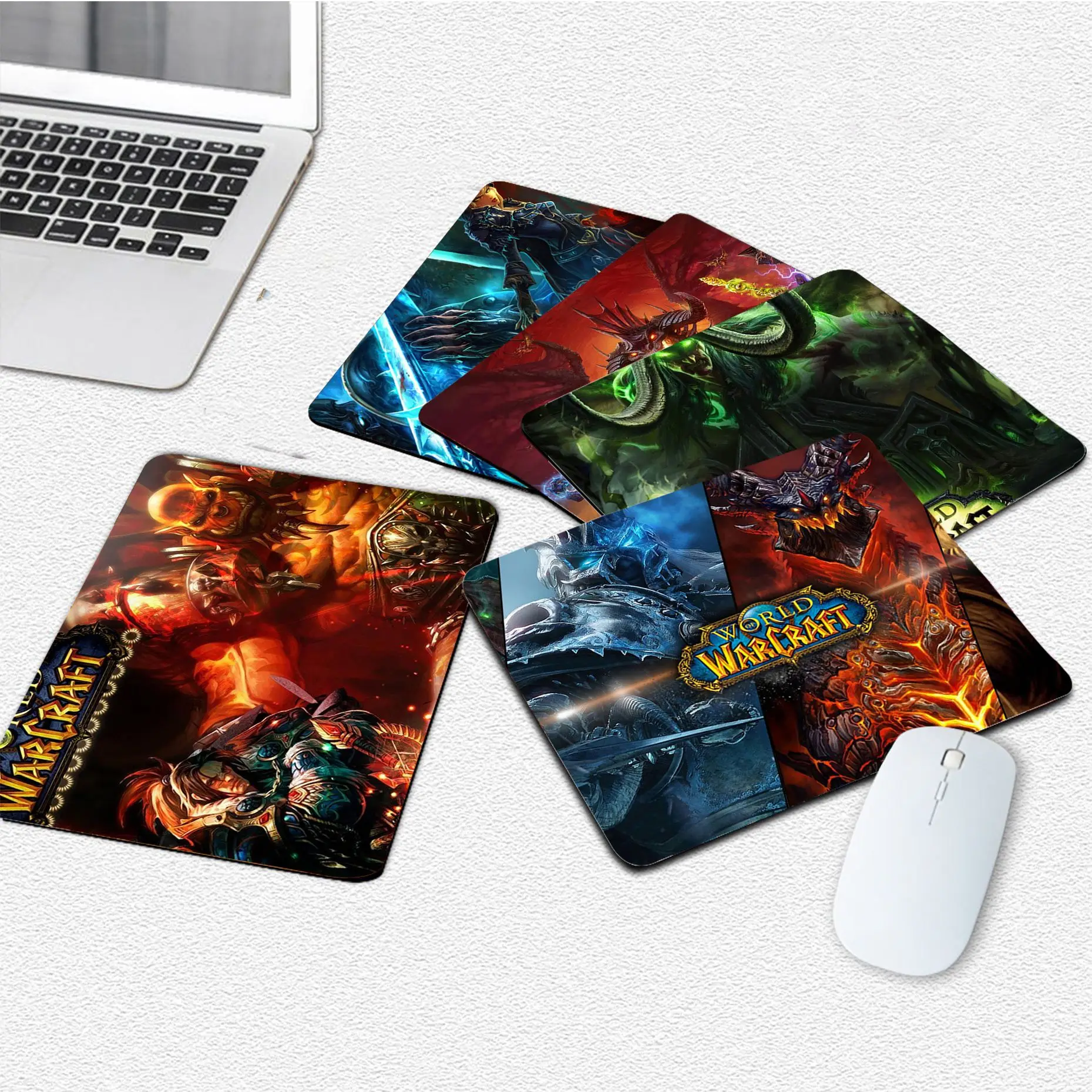 

The W-World Of W-Warcraft W-Wow Mousepad Anti-Slip Keyboard Mat Table Mat Students Gabinete Mouse pad for Teen Girls Bedroom