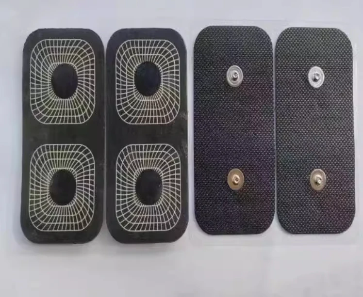 40pcs New Black Replacement Electrodes Pads For COMPEX Muscle stimulator Electrotherapy massage