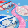 Big Frame Swimming Goggles Wide View Anti Fog Swim Glasses Silicone Transparent Diving Eyewear Swimming Beginner 3