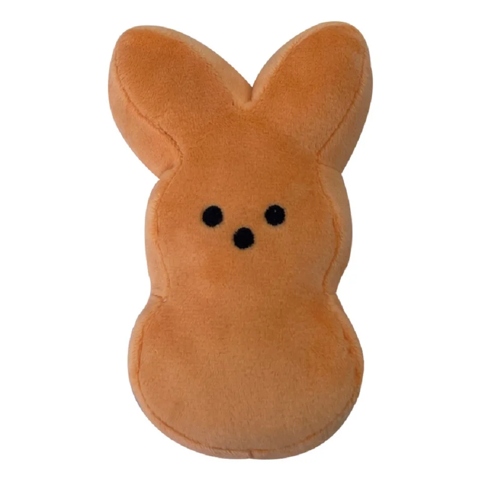 2024 NUEVO 15Cm Kawaii Peeps Conejito de peluche Conejo Peep Juguetes de Pascua Muñeco de peluche de simulación para niños Regalos 8 piezas