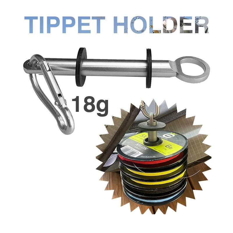Description Picture 2 of itemFishing Swivel Tippet Holder Fly Mounting Rates Flytying Tools Fishing Accessories and Equipment Goods Tackle Items Bracket Jigs