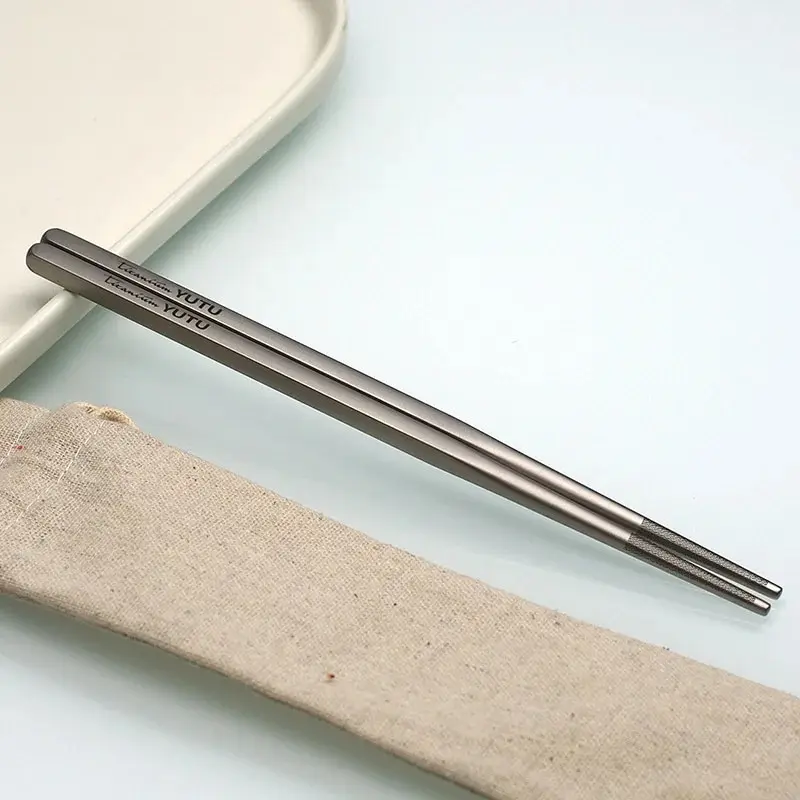 Titanium Camping Cutlery Set 4