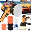 Electric Polisher 5 Inch Car Polishing Kit 700W Variable Speed automotive polisher Waxing Machine Auto Parts Power Tools 1