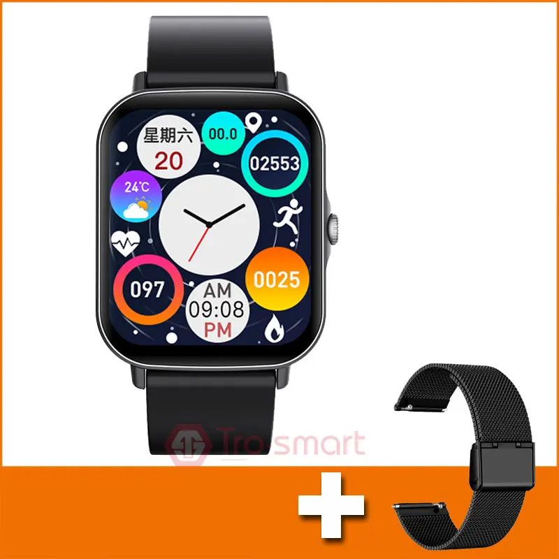 Temperature BT Call Smart Watch Men Women Smartwatch Electronics Smart Clock For Android IOS Fitness Tracker Sport Smart-watch 